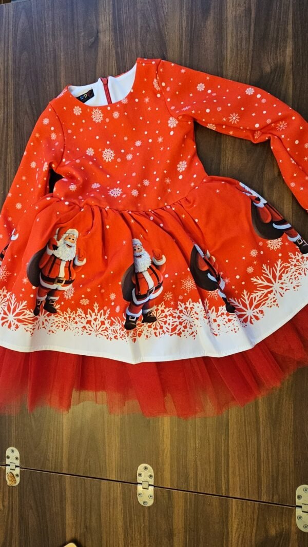 robe princesse motif noël Robe princesse confortable à motifs noël